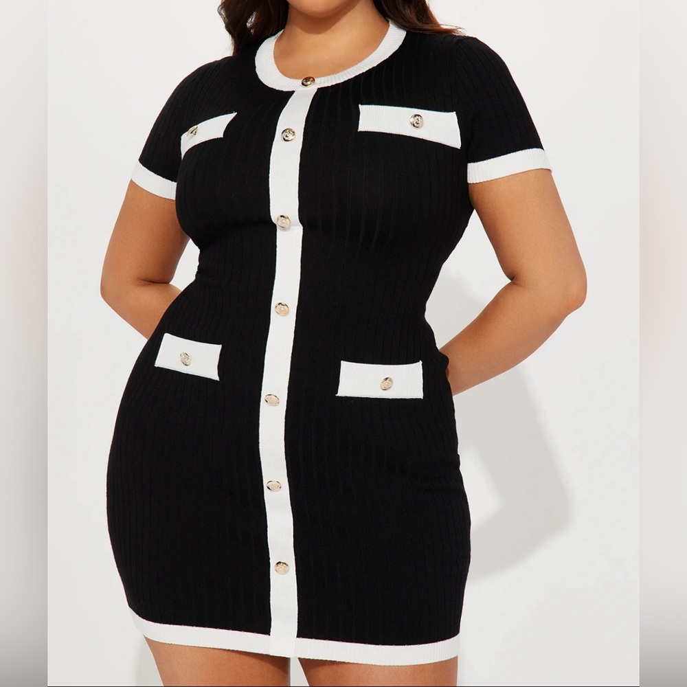 Fashion Nova -Working Girl mini dress Size 2X